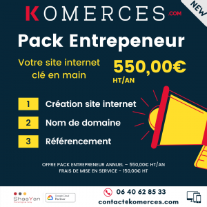 PACK ENTREPRENEUR ANNUEL
