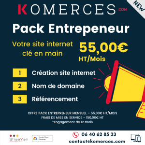 PACK ENTREPRENEUR MENSUEL